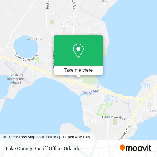 Mapa de Lake County Sheriff Office