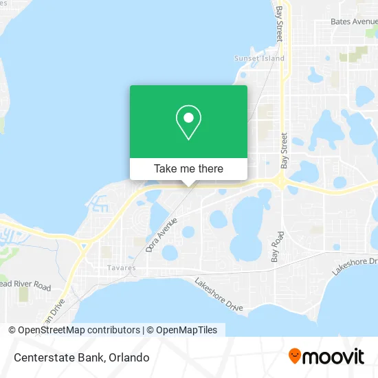 Centerstate Bank map