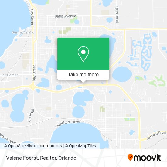 Valerie Foerst, Realtor map