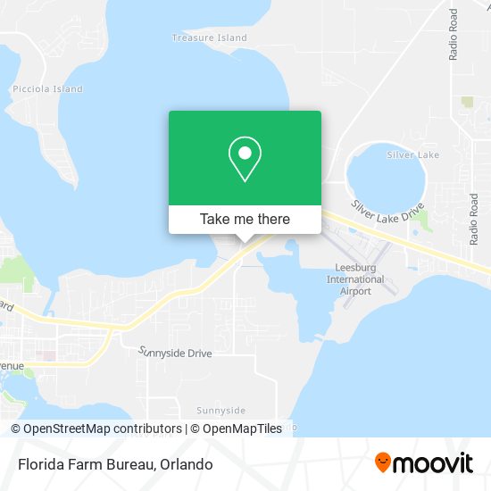 Florida Farm Bureau map