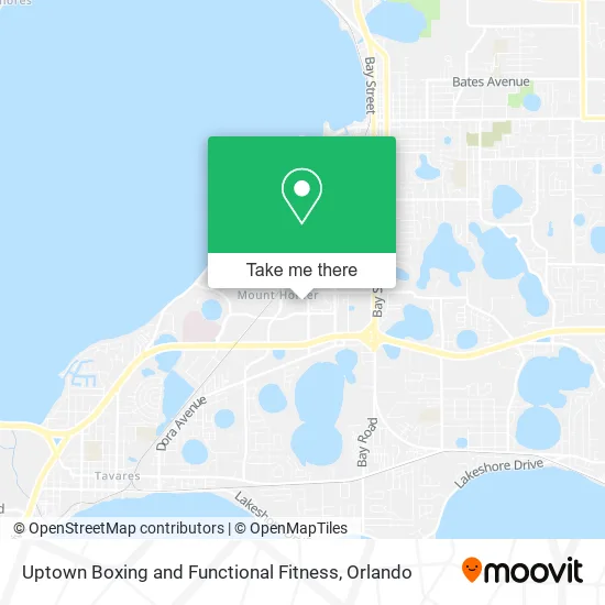 Uptown Boxing and Functional Fitness map