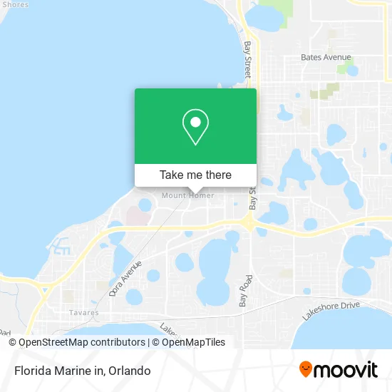 Mapa de Florida Marine in