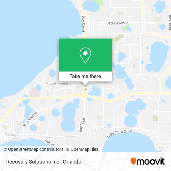 Recovery Solutions Inc. map