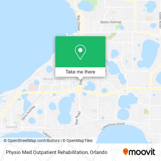 Physio Med Outpatient Rehabilitation map