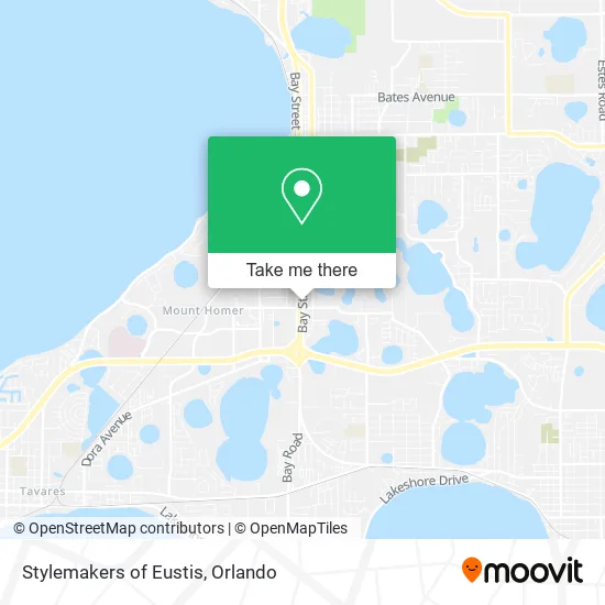 Stylemakers of Eustis map