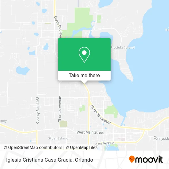 Iglesia Cristiana Casa Gracia map