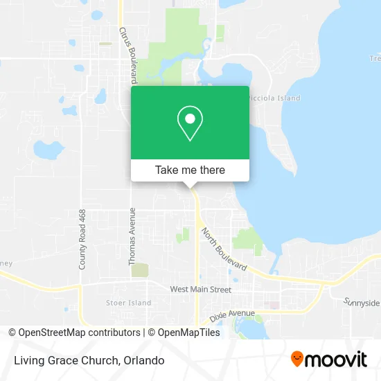Living Grace Church map