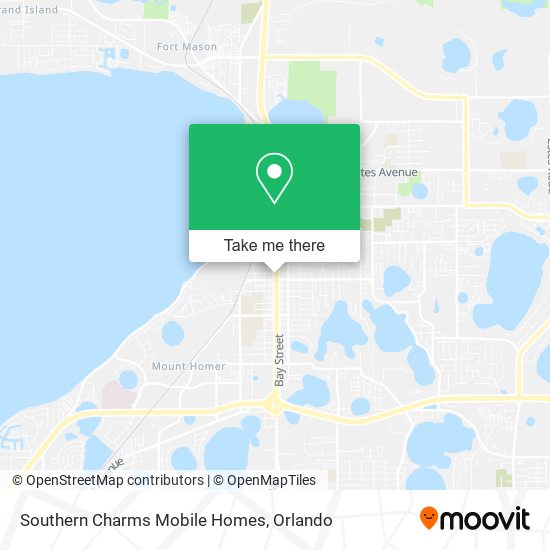 Mapa de Southern Charms Mobile Homes
