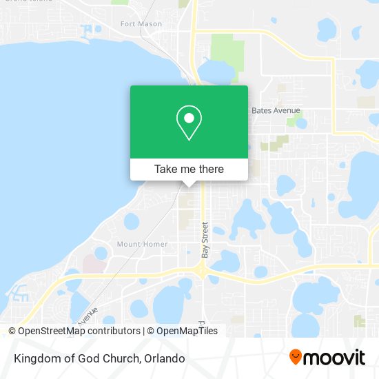 Mapa de Kingdom of God Church