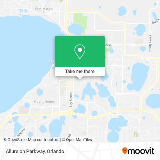 Allure on Parkway map