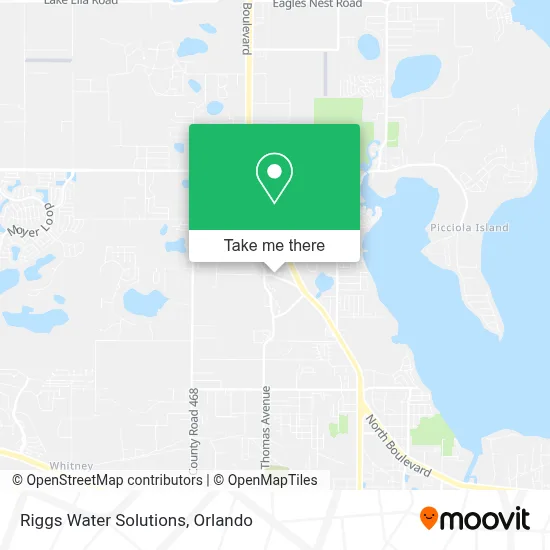Riggs Water Solutions map