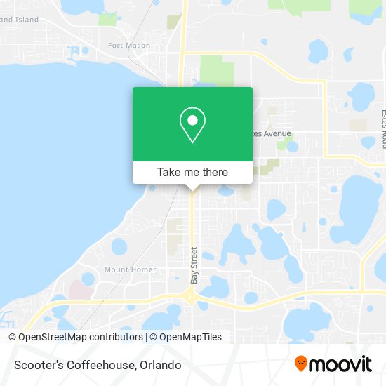Scooter's Coffeehouse map