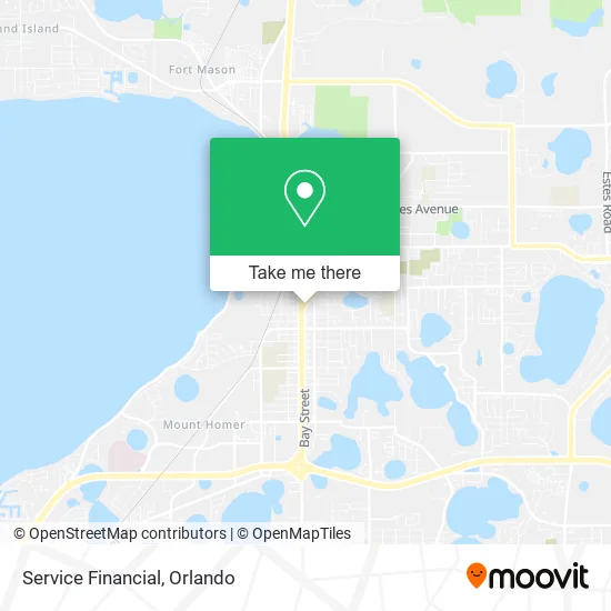 Service Financial map