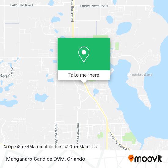 Mapa de Manganaro Candice DVM
