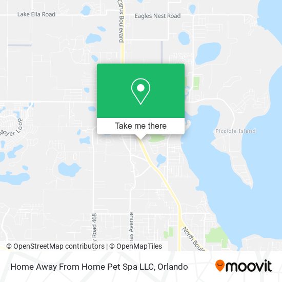 Home Away From Home Pet Spa LLC map