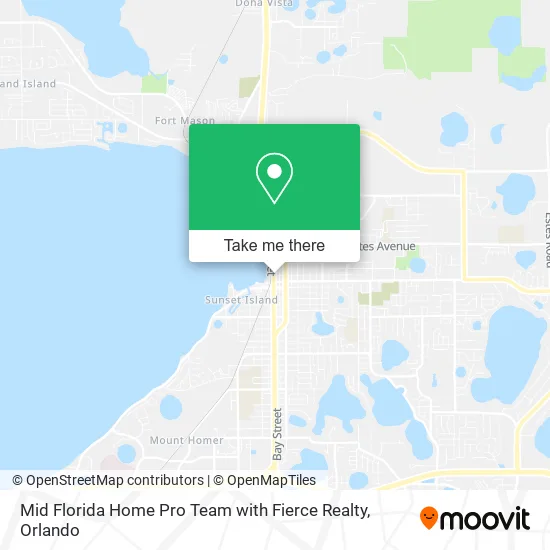 Mid Florida Home Pro Team with Fierce Realty map
