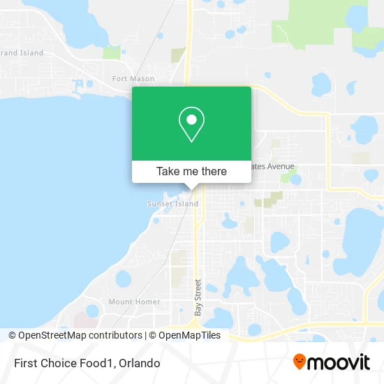 First Choice Food1 map