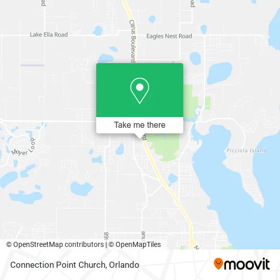 Connection Point Church map