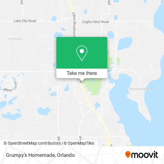 Grumpy's Homemade map