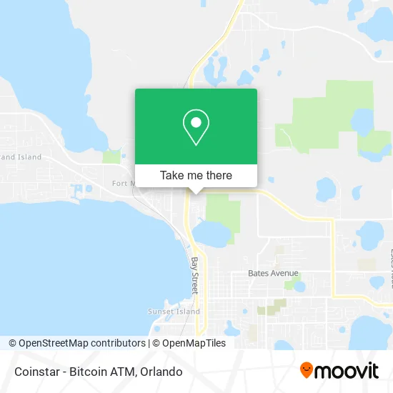Coinstar - Bitcoin ATM map