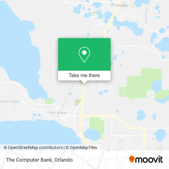 The Computer Bank map