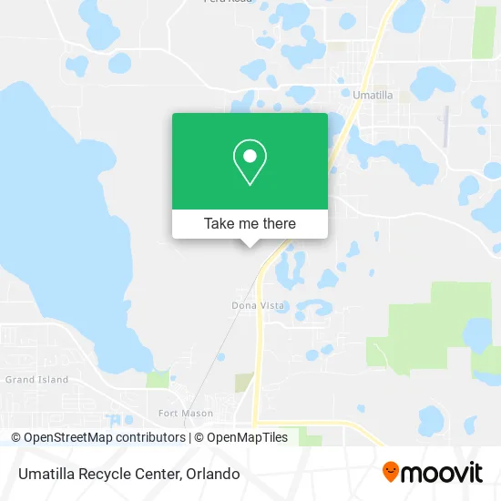 Umatilla Recycle Center map