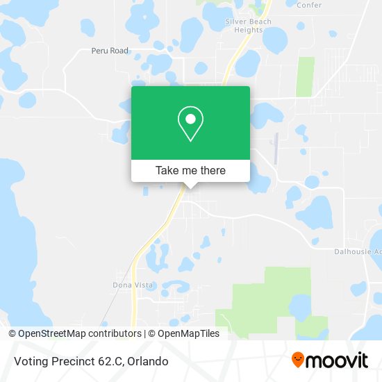 Voting Precinct 62.C map