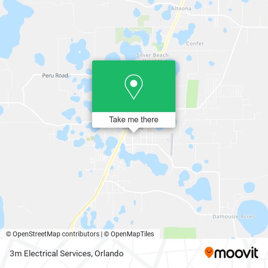 3m Electrical Services map