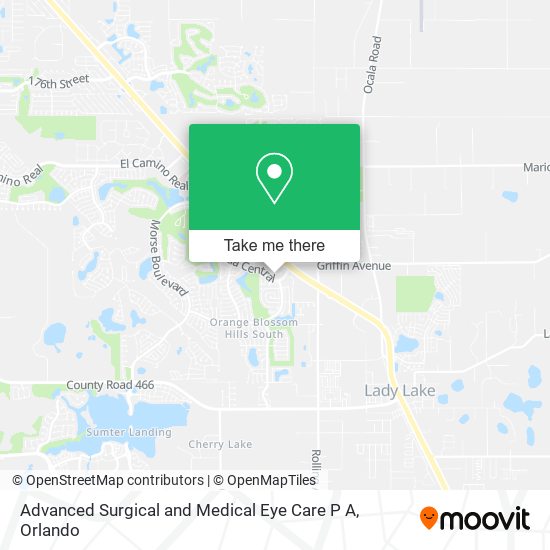 Mapa de Advanced Surgical and Medical Eye Care P A