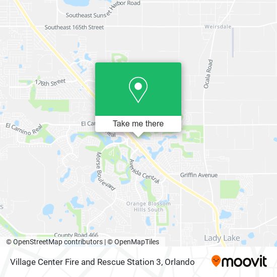 Mapa de Village Center Fire and Rescue Station 3