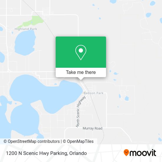 1200 N Scenic Hwy Parking map