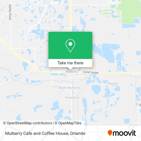 Mulberry Cafe and Coffee House map