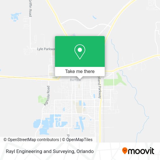 Rayl Engineering and Surveying map
