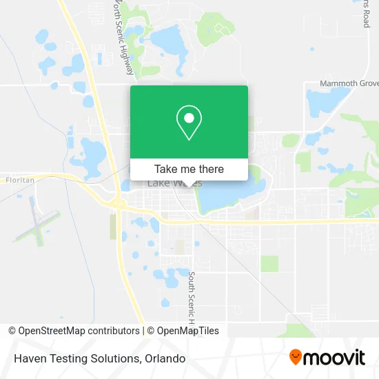 Haven Testing Solutions map