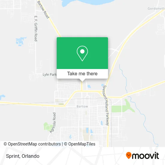 Mapa de Sprint