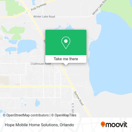 Mapa de Hope Mobile Home Solutions