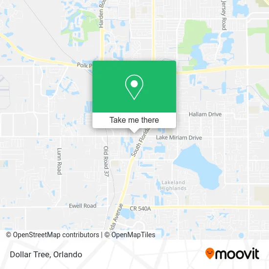 Dollar Tree map