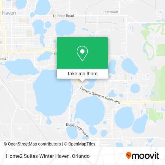 Mapa de Home2 Suites-Winter Haven