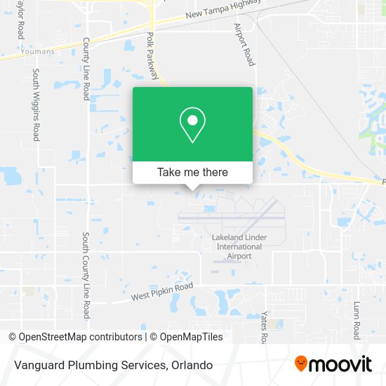 Vanguard Plumbing Services map