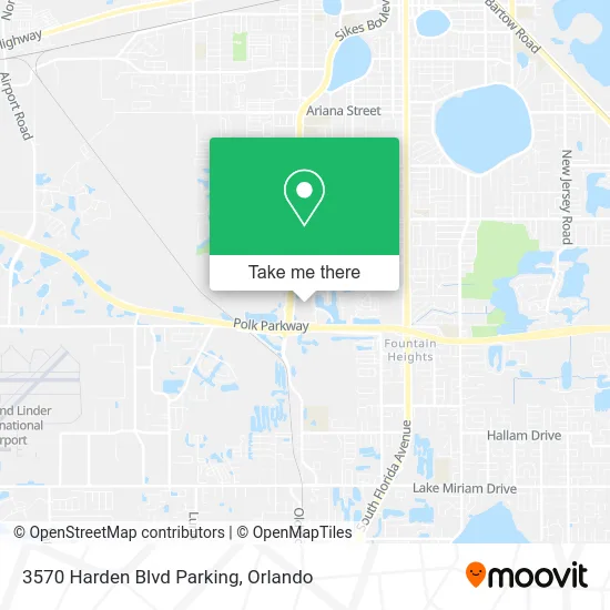 3570 Harden Blvd Parking map