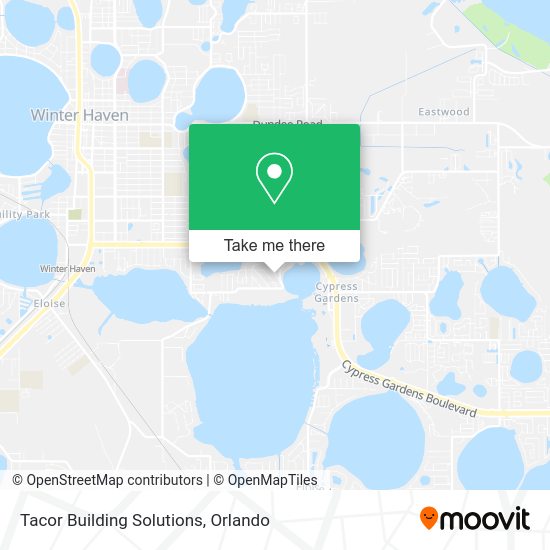Tacor Building Solutions map