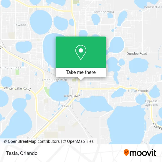 Mapa de Tesla