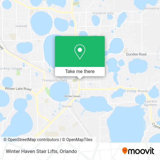Winter Haven Stair Lifts map