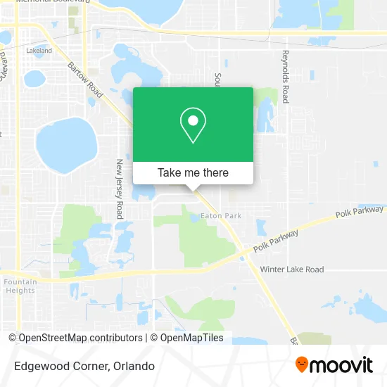 Edgewood Corner map