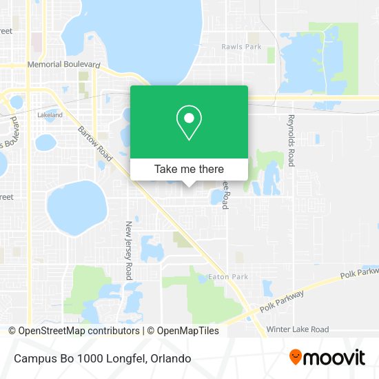 Campus Bo 1000 Longfel map