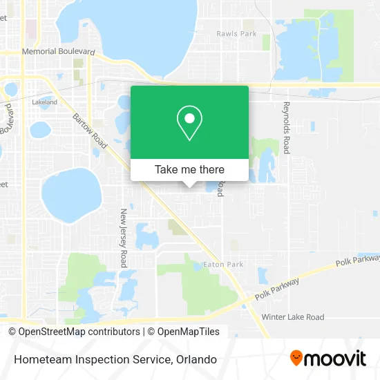 Hometeam Inspection Service map