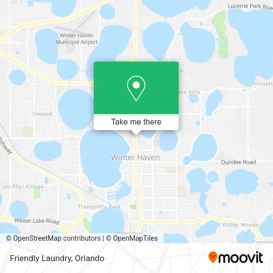 Friendly Laundry map