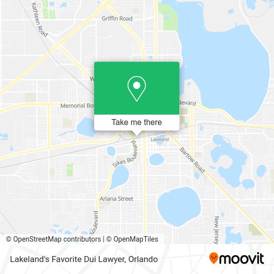 Mapa de Lakeland's Favorite Dui Lawyer