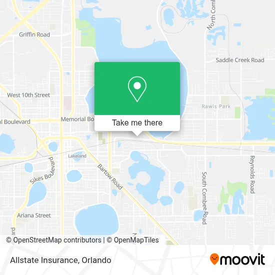 Allstate Insurance map
