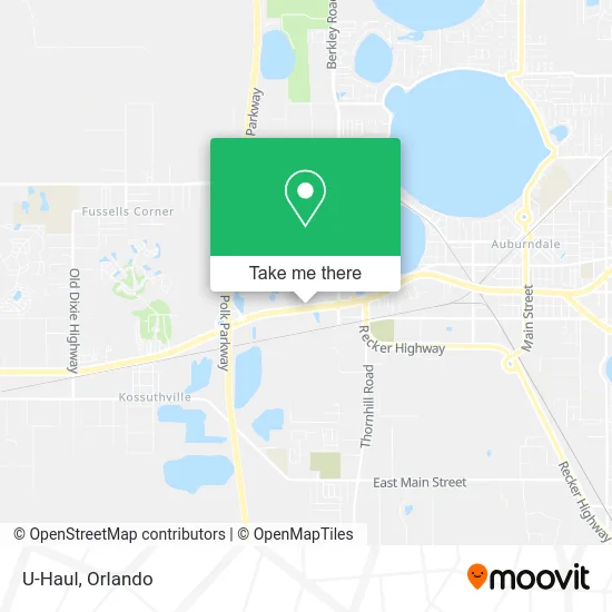 Mapa de U-Haul